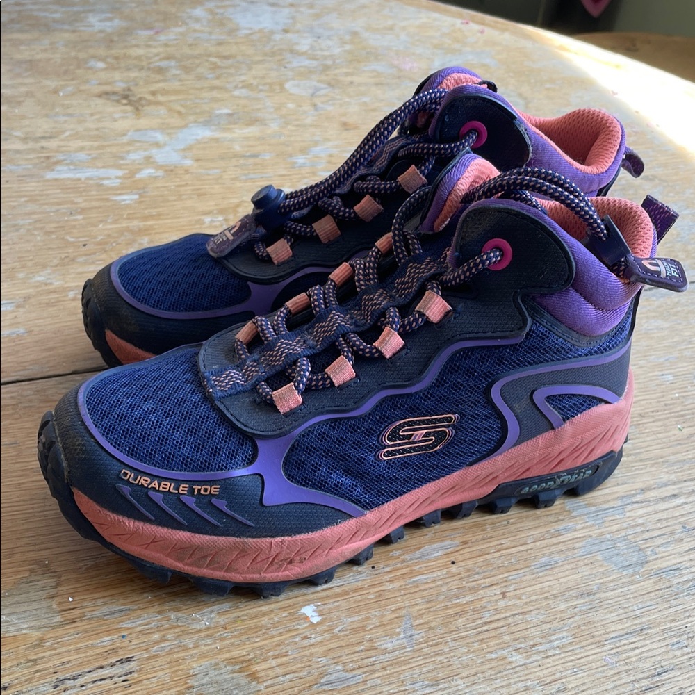 Skechers Kids Athletic Shoes - Purple and Pink